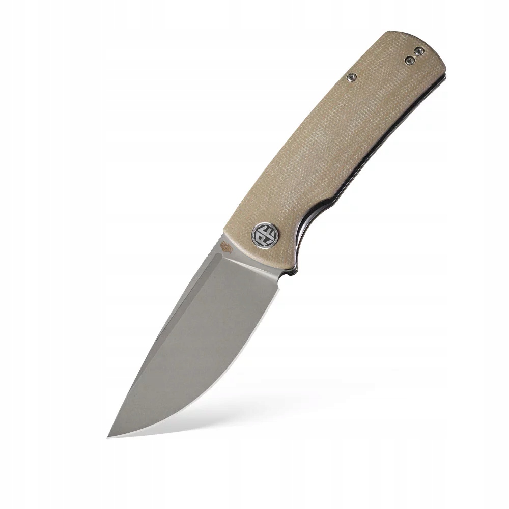 Nůž Petrified Fish Beluga PF-P01 Kamww Sand Blasted K110 Khaki Mic