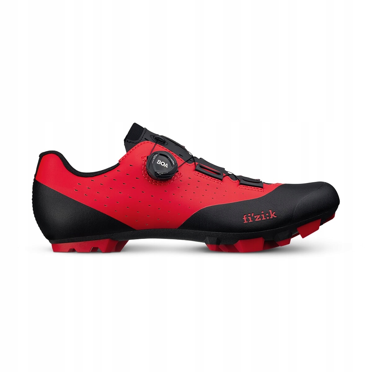 Boty Fizik Vento Overcurve X3 Červená/černá, velikost 44