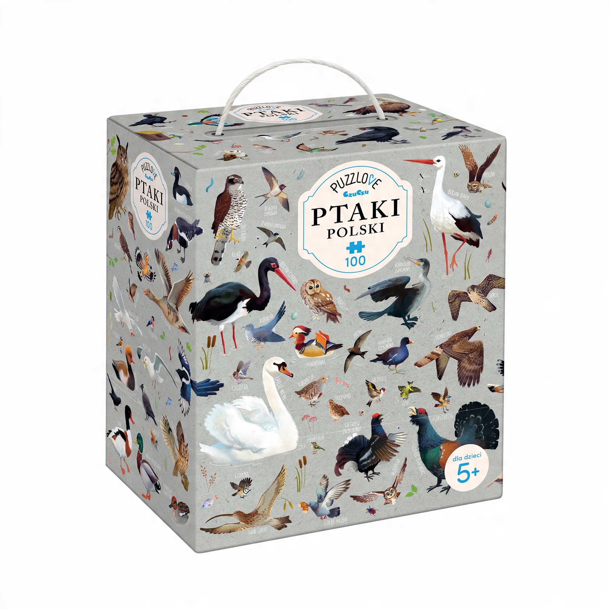

Puzzlove CzuCzu Ptaki 100 el. 5+