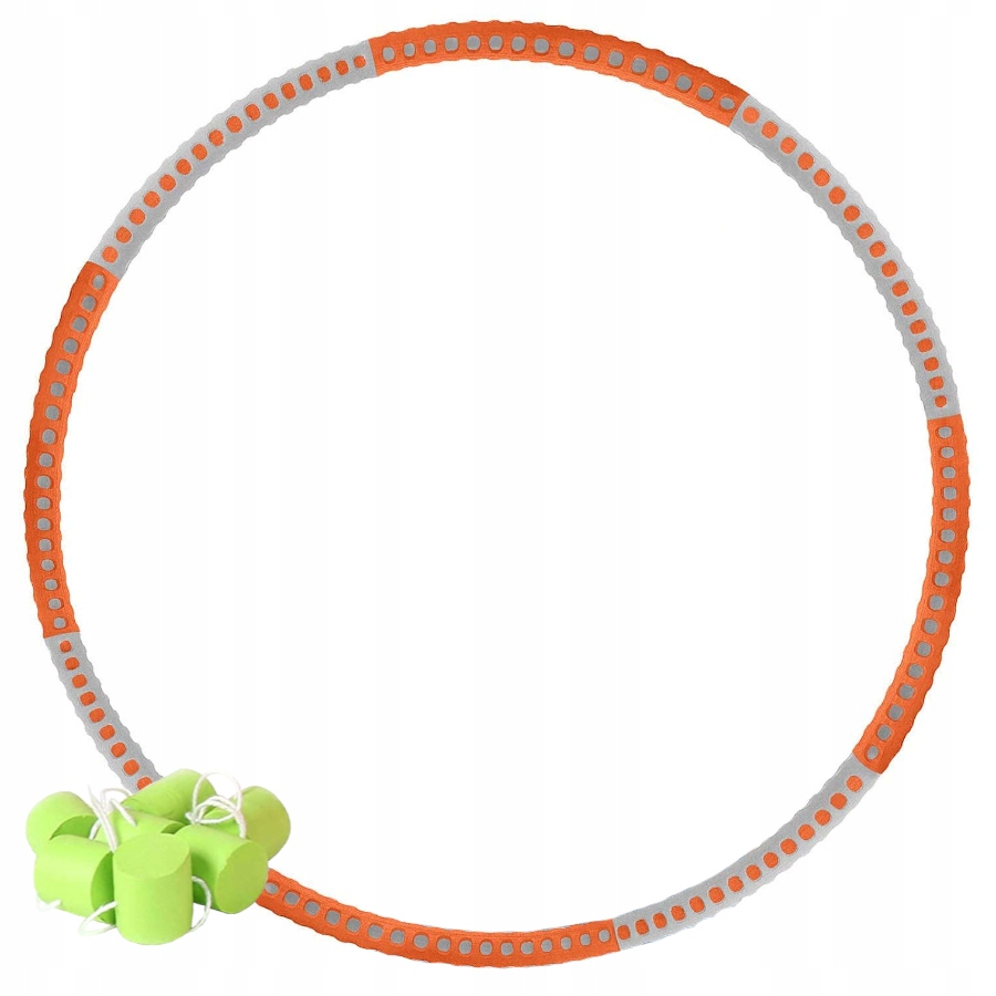 HULA HOOP FITNESS ODCHUDZAJĄCE KOŁO SKŁADANE MASAŻ Kod producenta MERIDIAN