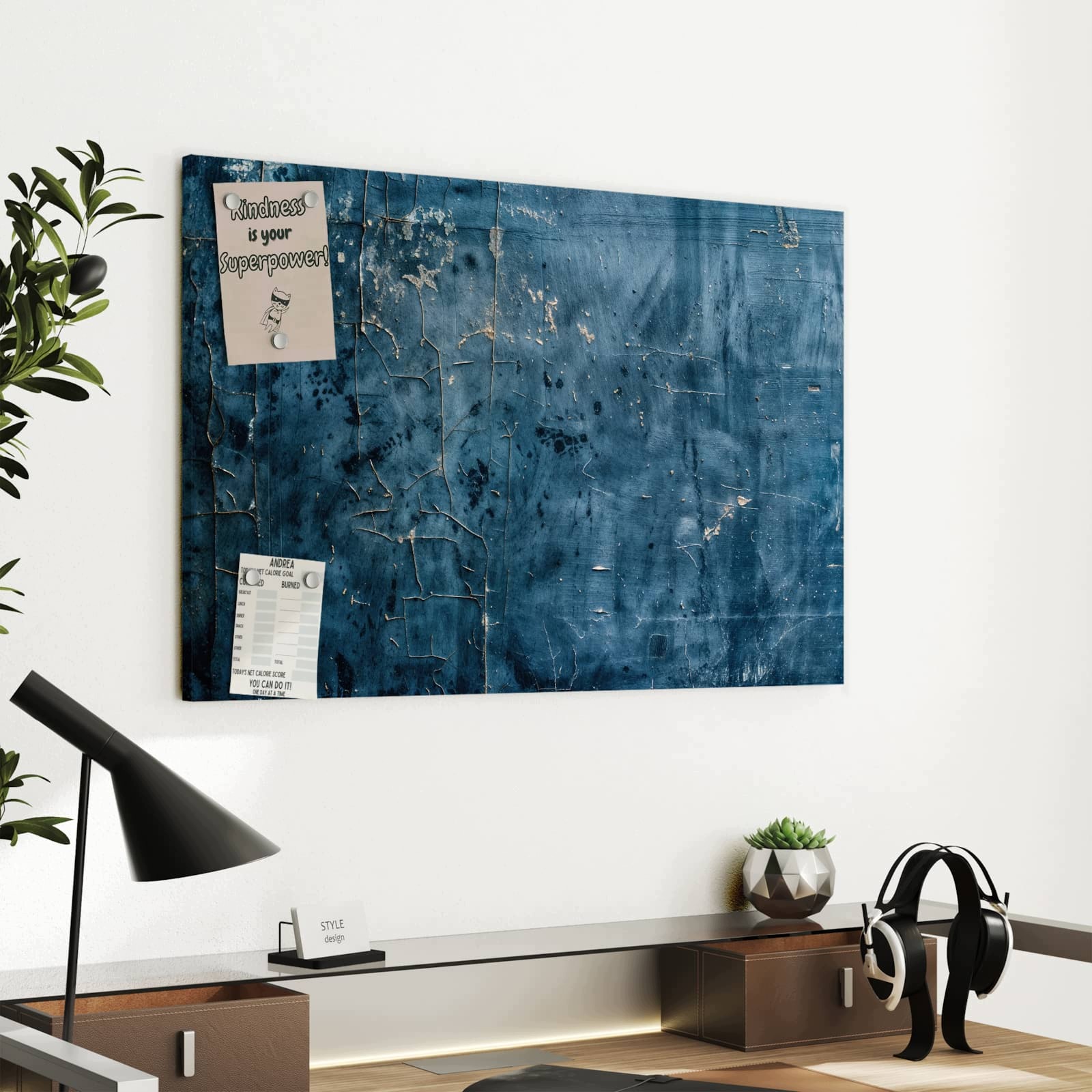 Magnetická tabule Staré Kamienna stěna 60 × 40 cm