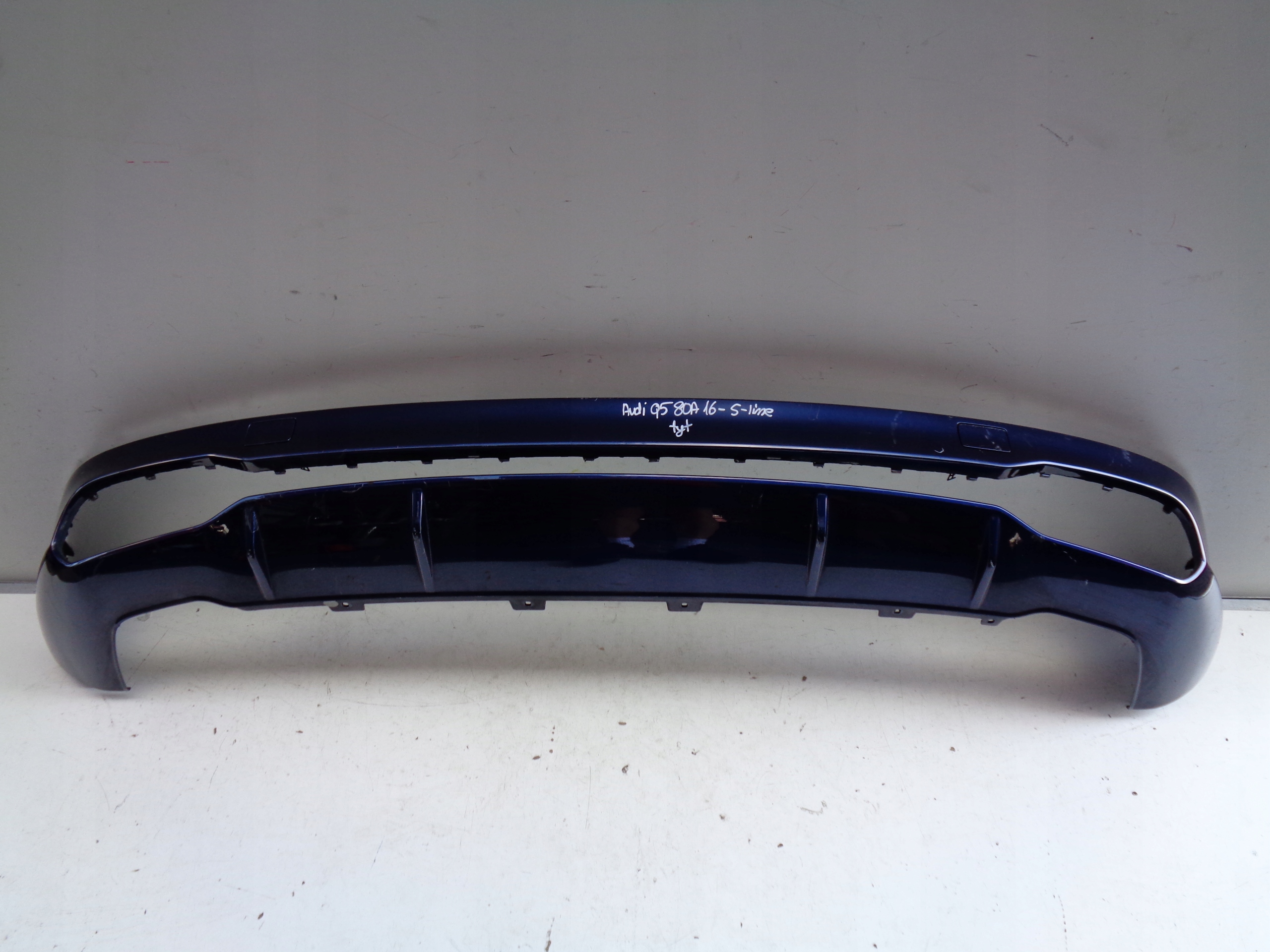 HECKSPOILER DER STOSSSTANGE HINTEN AUDI Q5 80A 16- S-LINE
