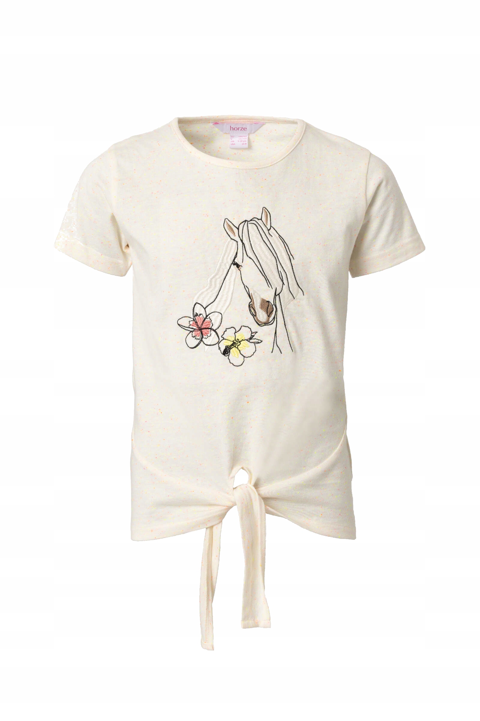Koszulka jeździecka t-shirt dziecięcy Horze Soena r.134/140