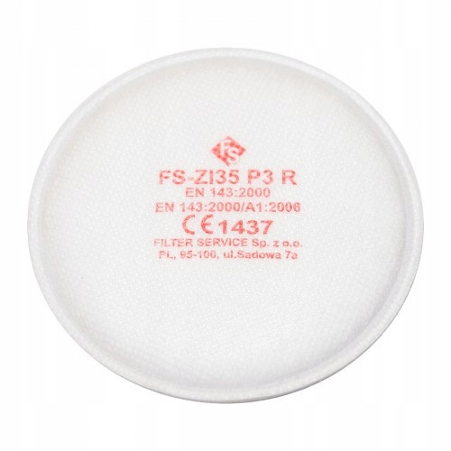 Filtr przeciwpyłowy FS ZI35 P3 R (złącze 3M 2135) Marka Filter Service