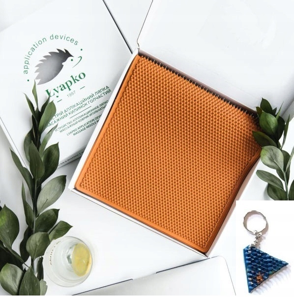 Mata z kolcami Standard 6,2 mm Lyapko Bez Biklu Pomarańczowa Brelok