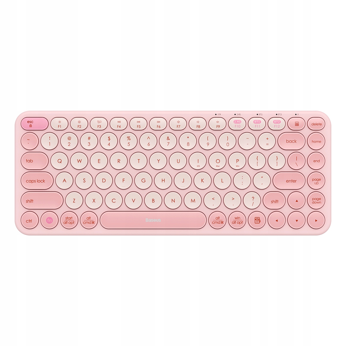 BASEUS KLAWIATURA BEZPRZEWODOWA BLUETOOTH DO IOS WIN MAC CICHA Model K01A Wireless