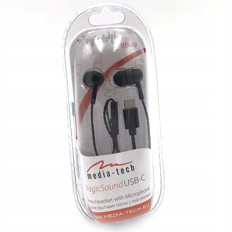 MAGICSOUND USB-C słuchawki douszne z mikrofonem EAN (GTIN) 5906453136004