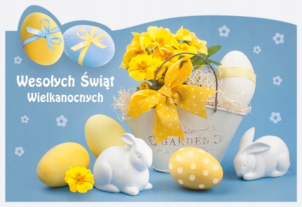 POCZTÓWKA KARTKA WIELKANOC WYCINANA ŚWIĘTA 1 SZT.