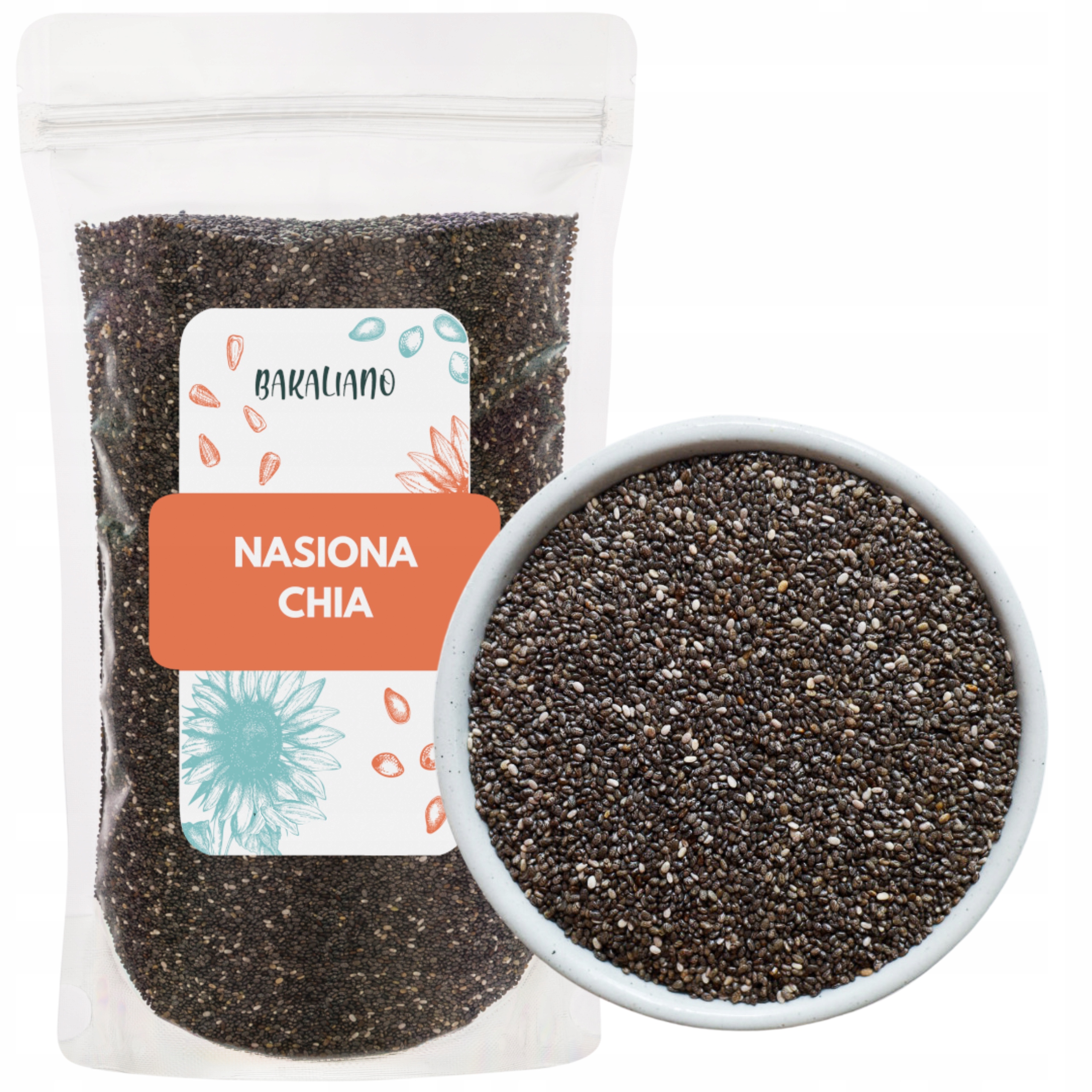 Семена чиа 1 кг - Испанский Шалфей свежий натуральный
