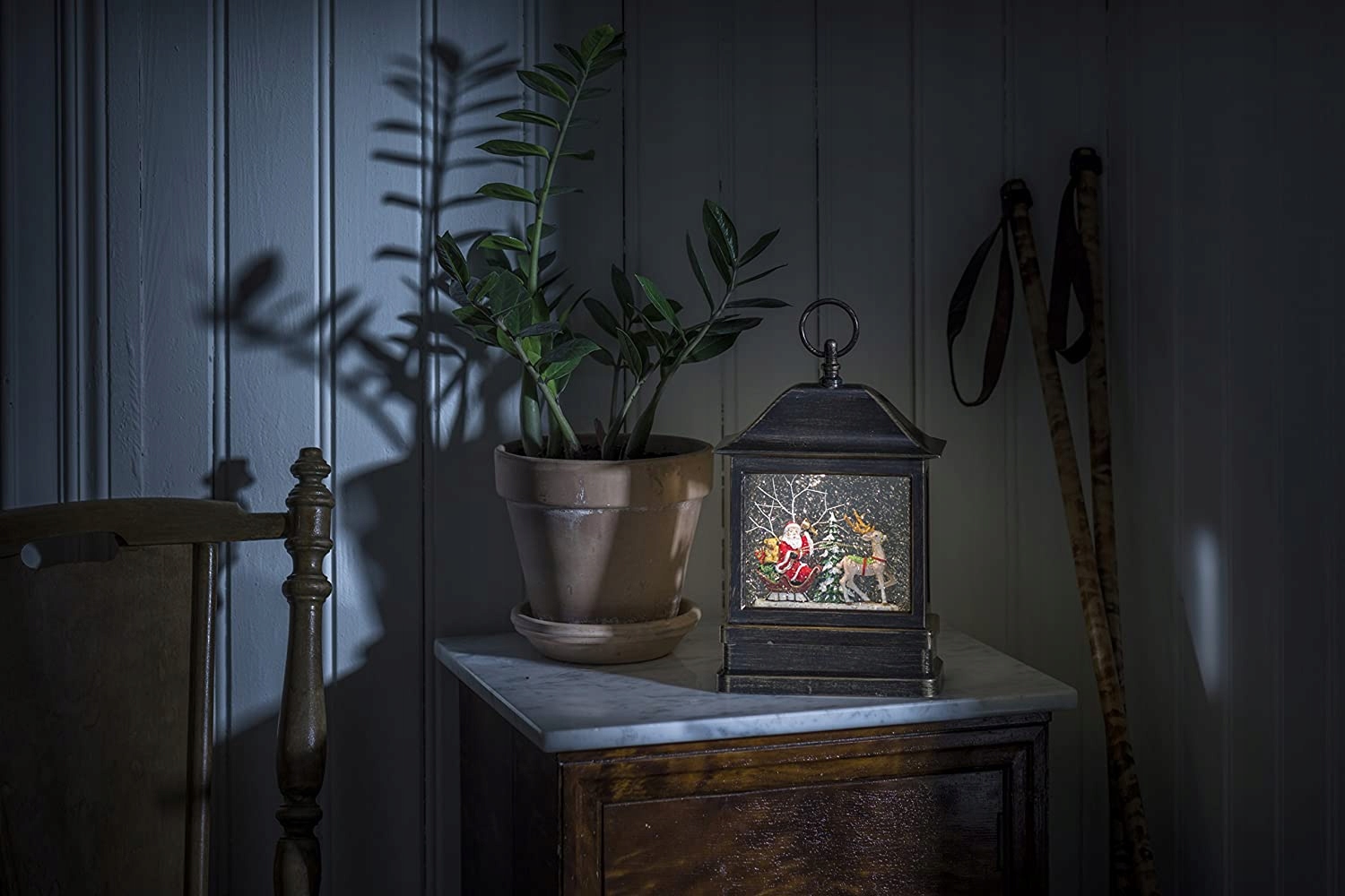 KONSTSMIDE LATARNIA ŚWIĄTECZNA KULA ŚNIEŻNA Marka inna