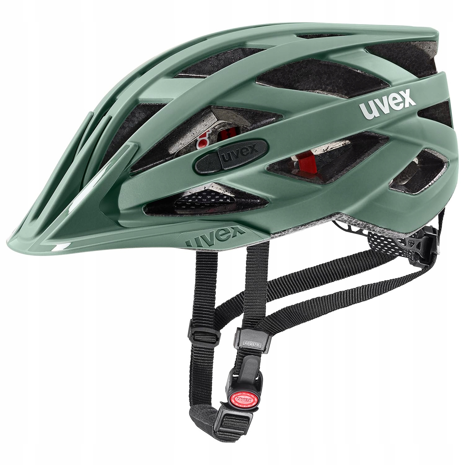 Helma uvex i-vo cc moss green matt 52-57 cm pro ženy i muže