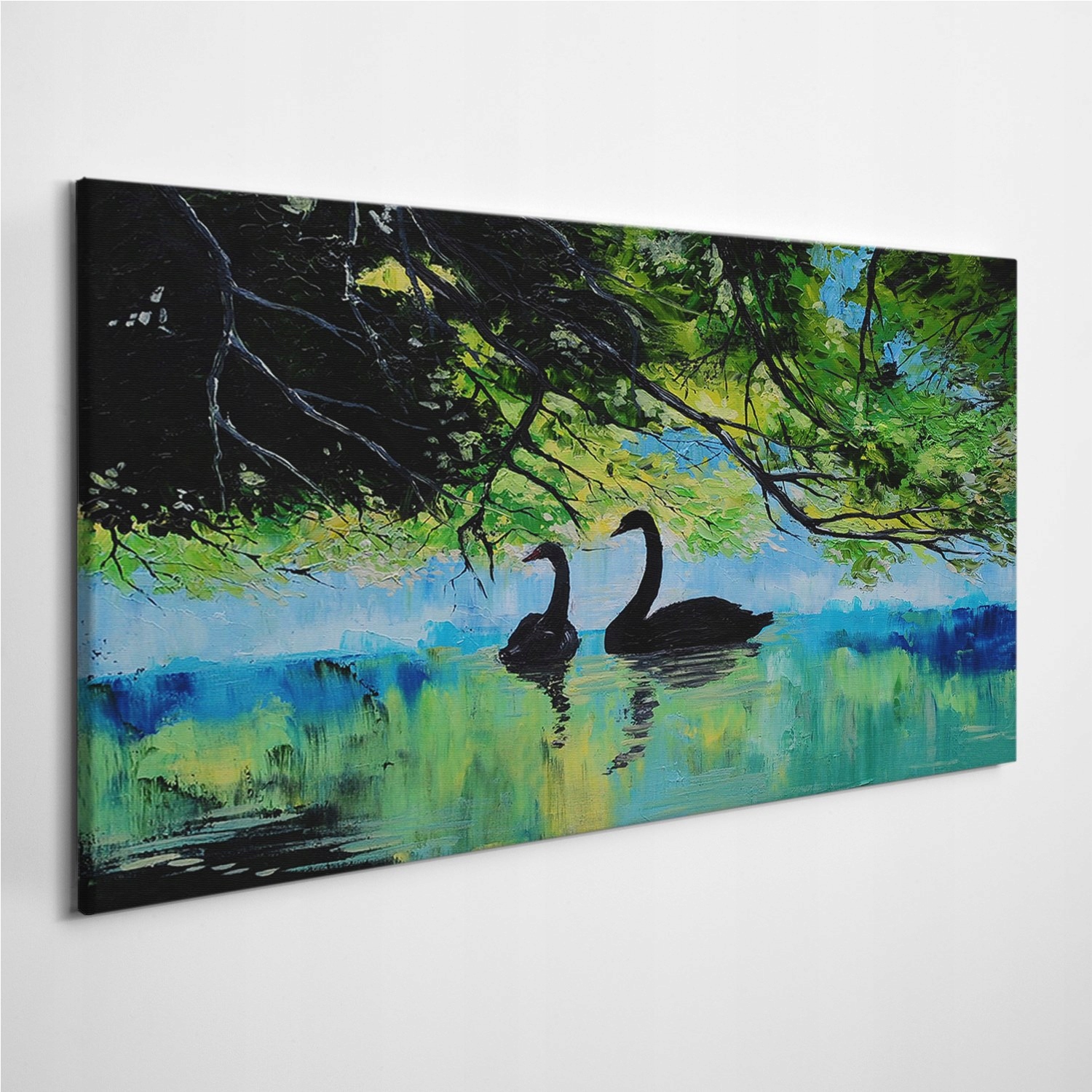 

Fotoobraz na ścianę Łabędzie Ptaki Zwierzę 120x60
