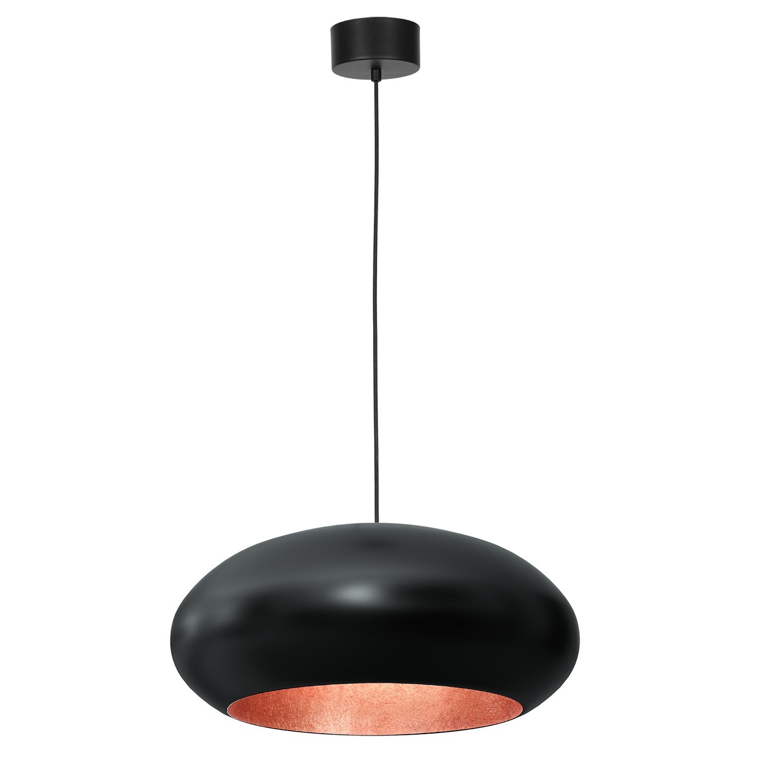Závěsná Lampa Luminex Compo 1623 Černá/měděná