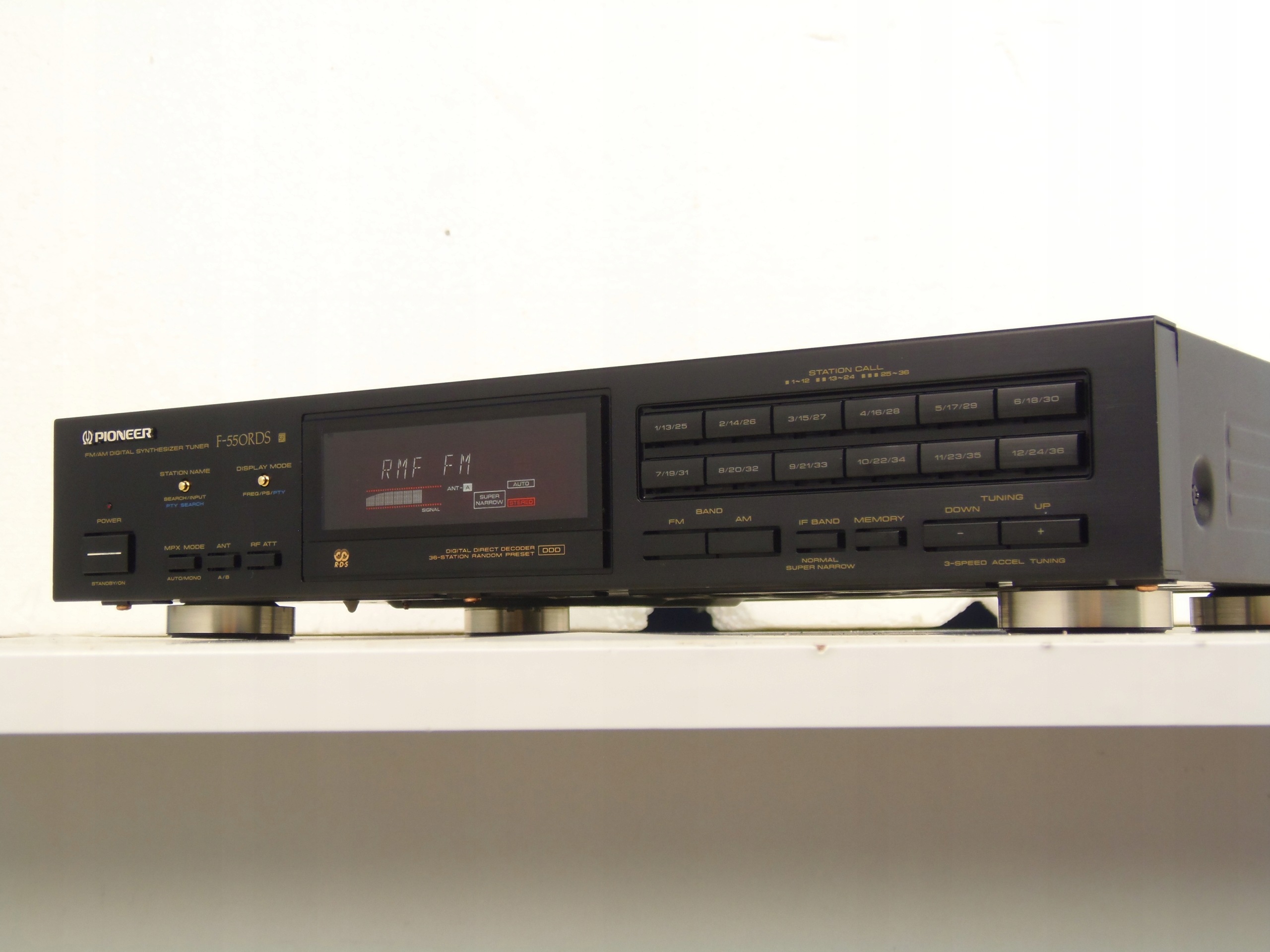 PIONEER F-550RDS ВЫСОКИЙ FM-ТЮНЕР СТЕРЕО RDS