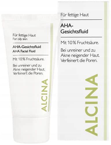 Alcina Pleťové Mléko S Aha Kyselinami 10% (aha Facial F