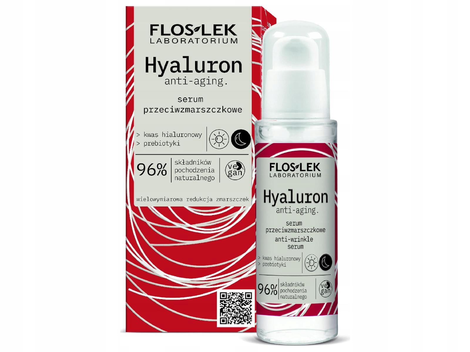 Floslek HYALURON Serum przeciwzmarszczkowe - 30 ml