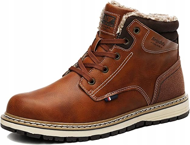 Arrigo Bello Pánské Sněhule Hnědé 43 Ssb