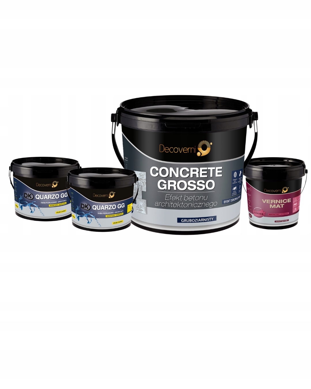 Beton Concrete Grosso 20KG sada 10 m2 Základna