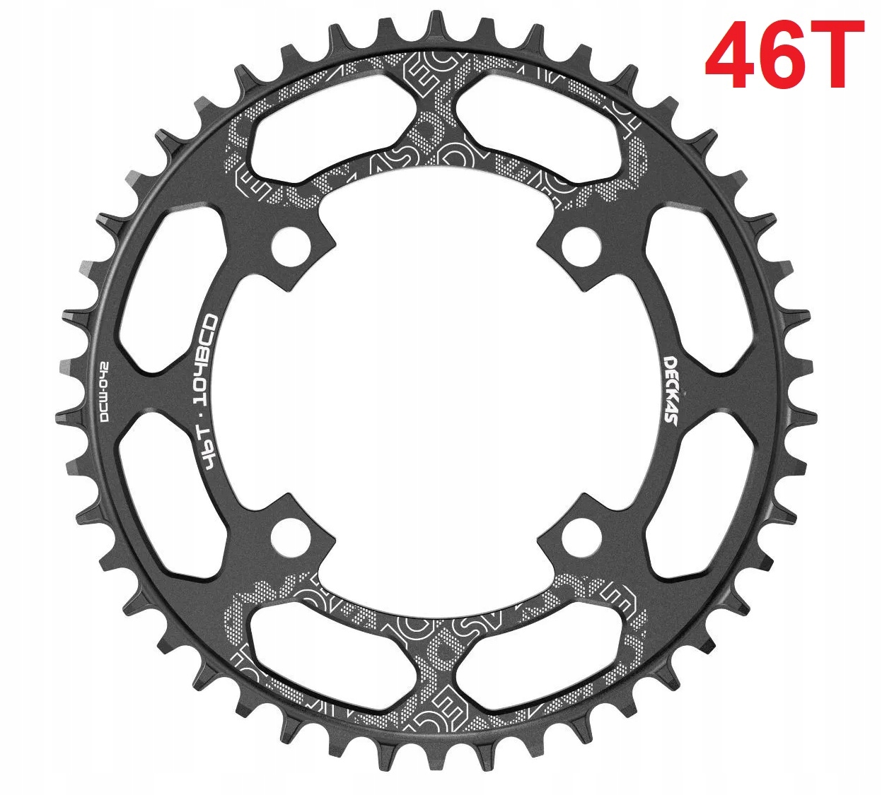 Okrągła Zębatka Narrow Wide Deckas 46T 104 Bcd