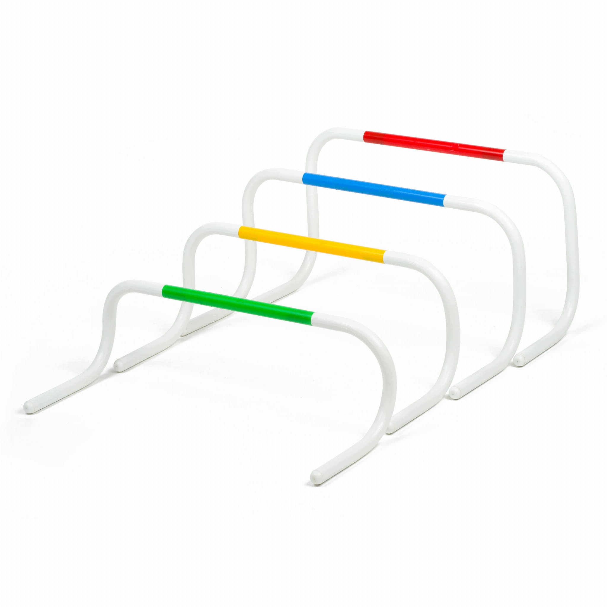 Zestaw 4 Płotków Treningowych Samowstających Sport-Thieme 20-35 cm