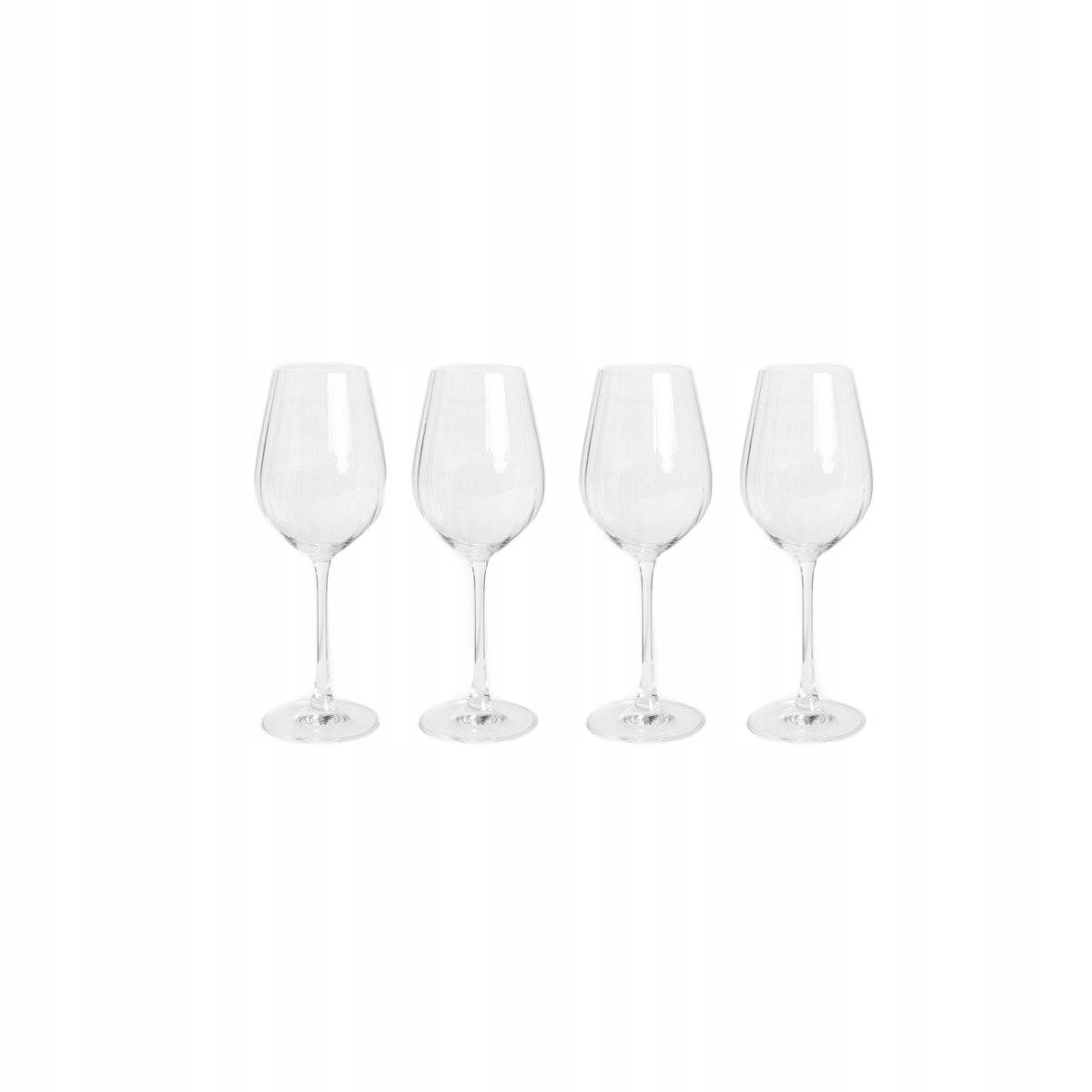 Sada sklenic Brilliant Bliss na ryhované víno 4 ks 0,5 l Homla