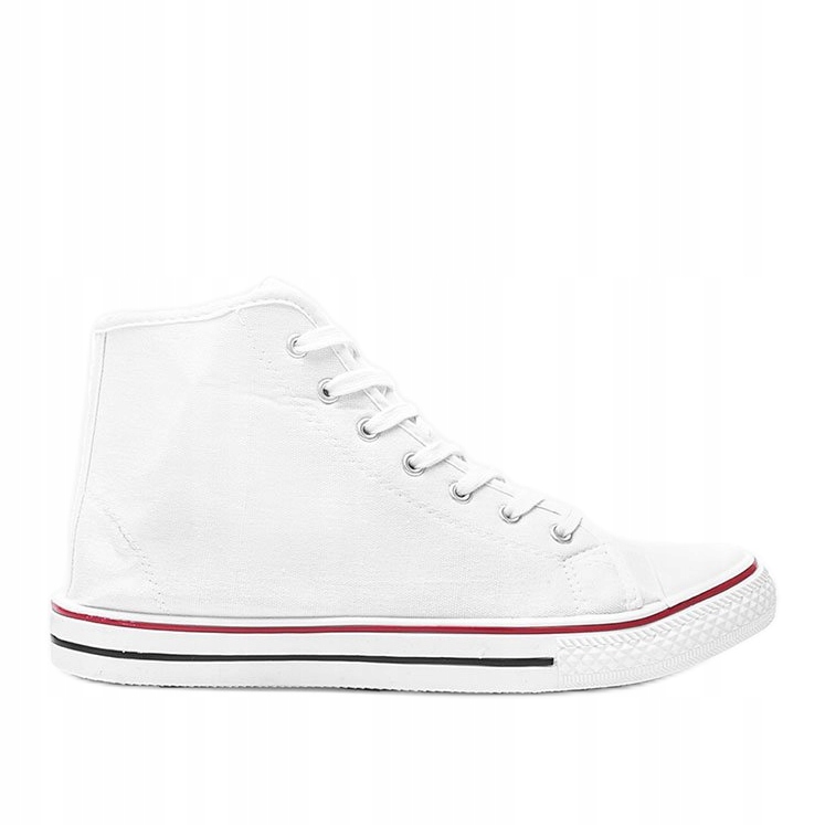 

Białe Tkanina Buty Obuwie damskie Trampki r.41