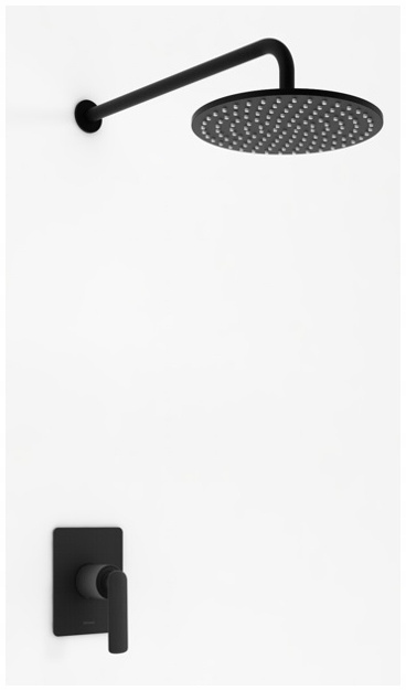 Podomietkový sprchový set Kohlman Experience Black QW220EBR25