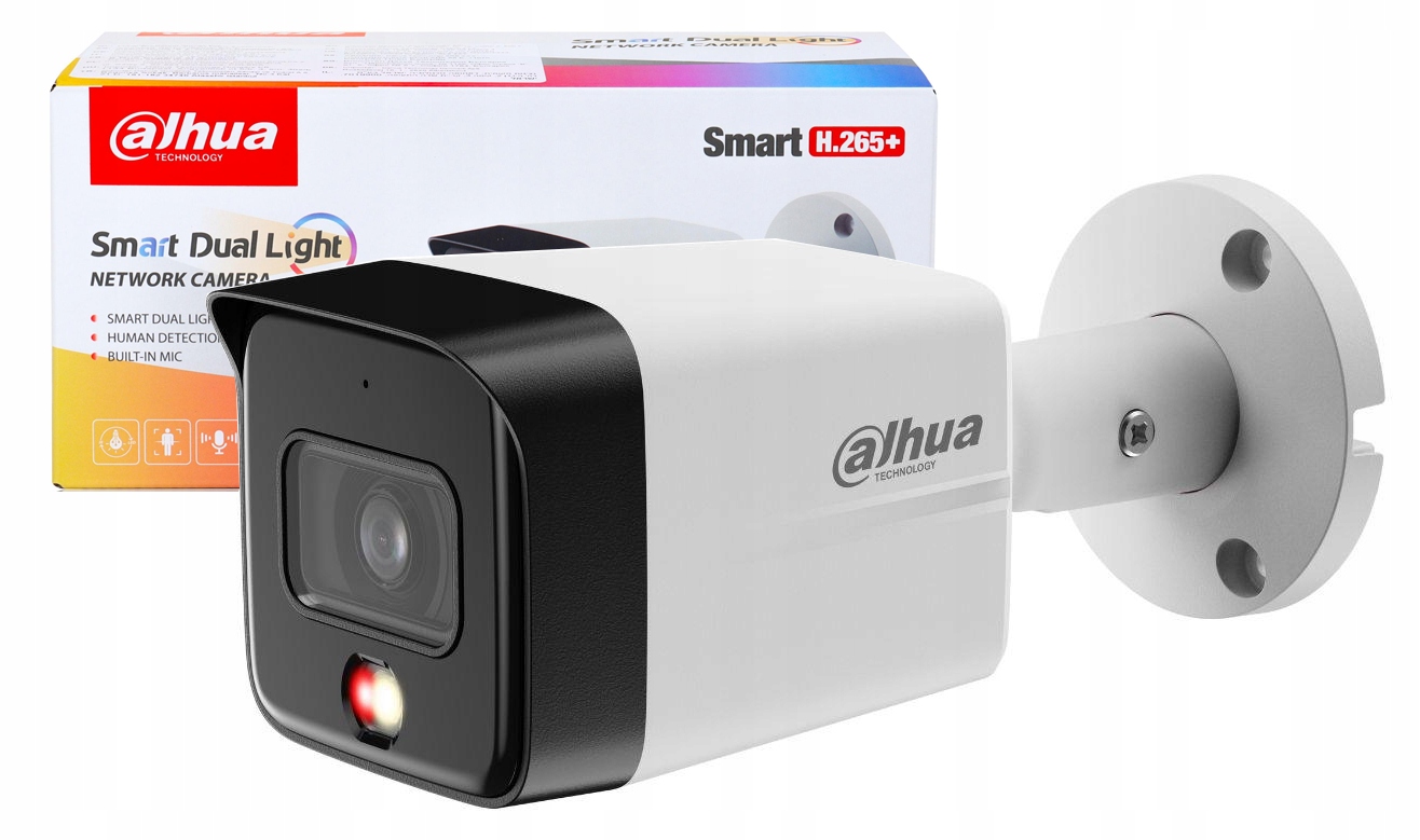 IPC-HFW1639TC-A-IL-0280B-S6 Dahua Ip kamera 2.8mm PoE Smart DualLight