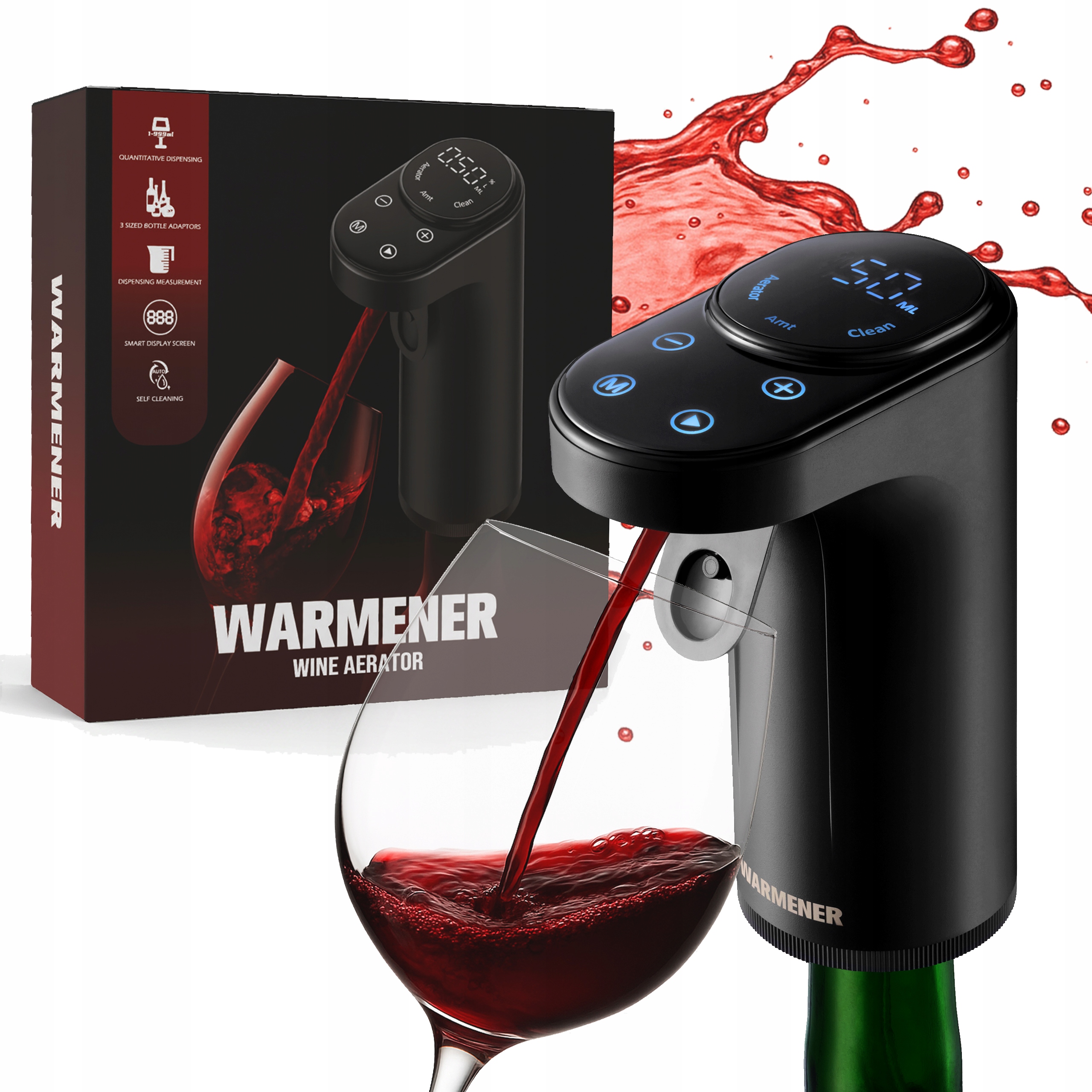 Podavač Nálevka Dávkovač Dávkovač na víno Alkohol Vodka Whiskey Aerator