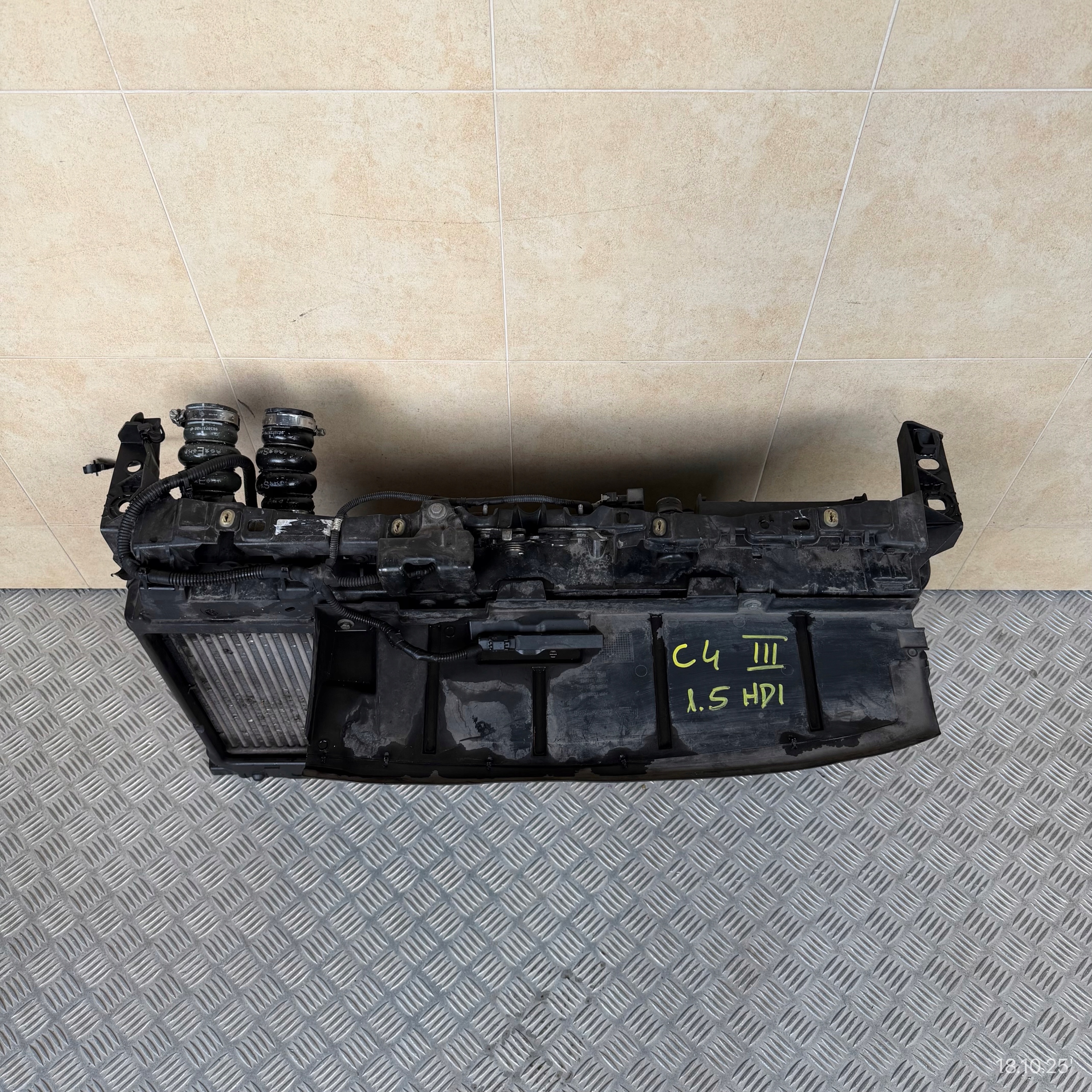 support panel for radiators radiator CITROEN C4 III 1.5 HDI 2021 ROK
