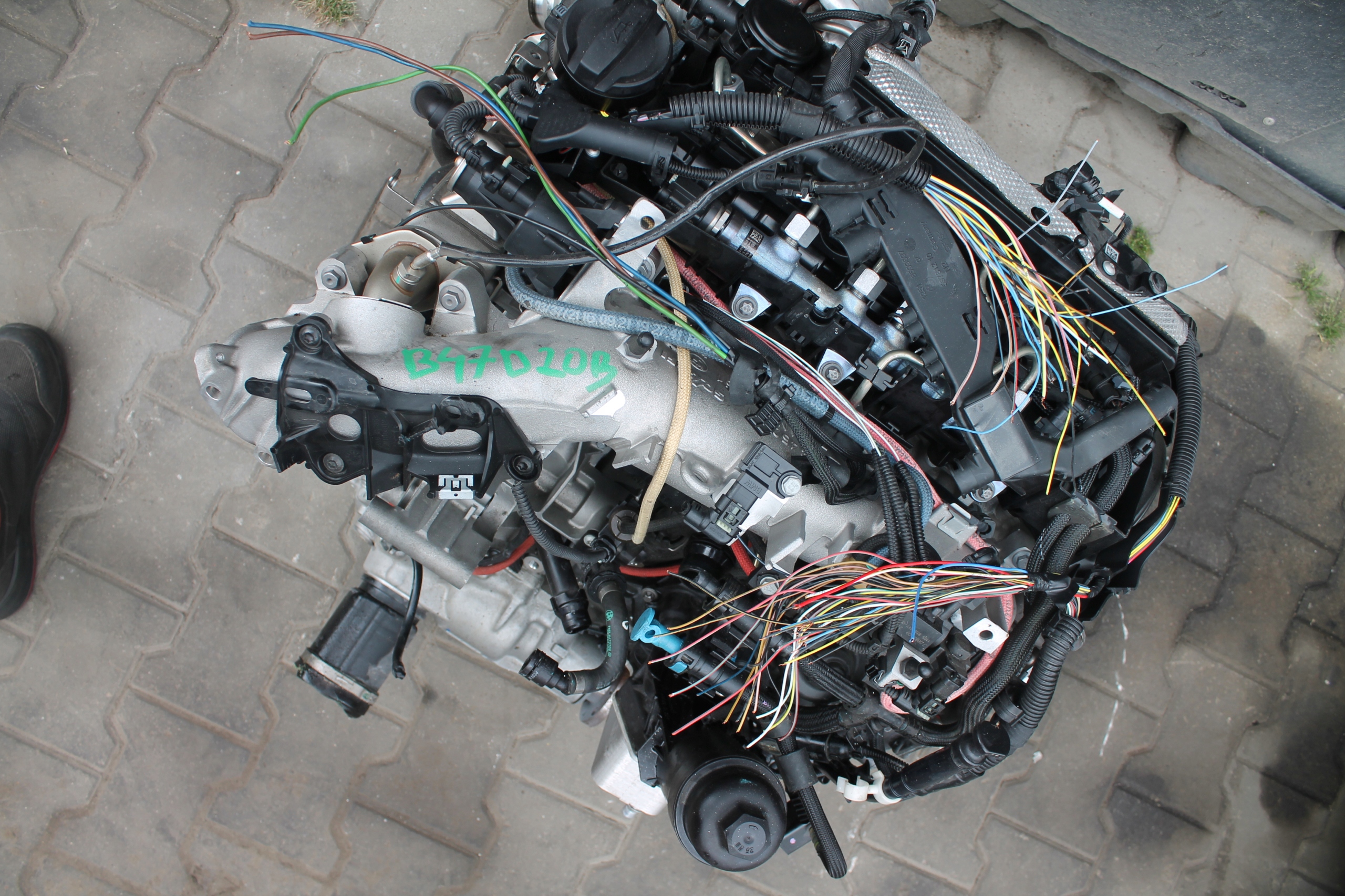 engine complete BMW 2.0 B47D20B 15TYS KM