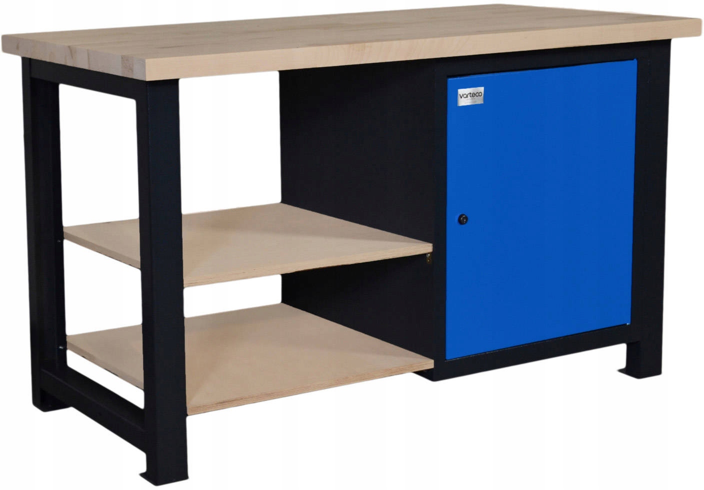 Верстак, металлический, столешница из бука MS1432