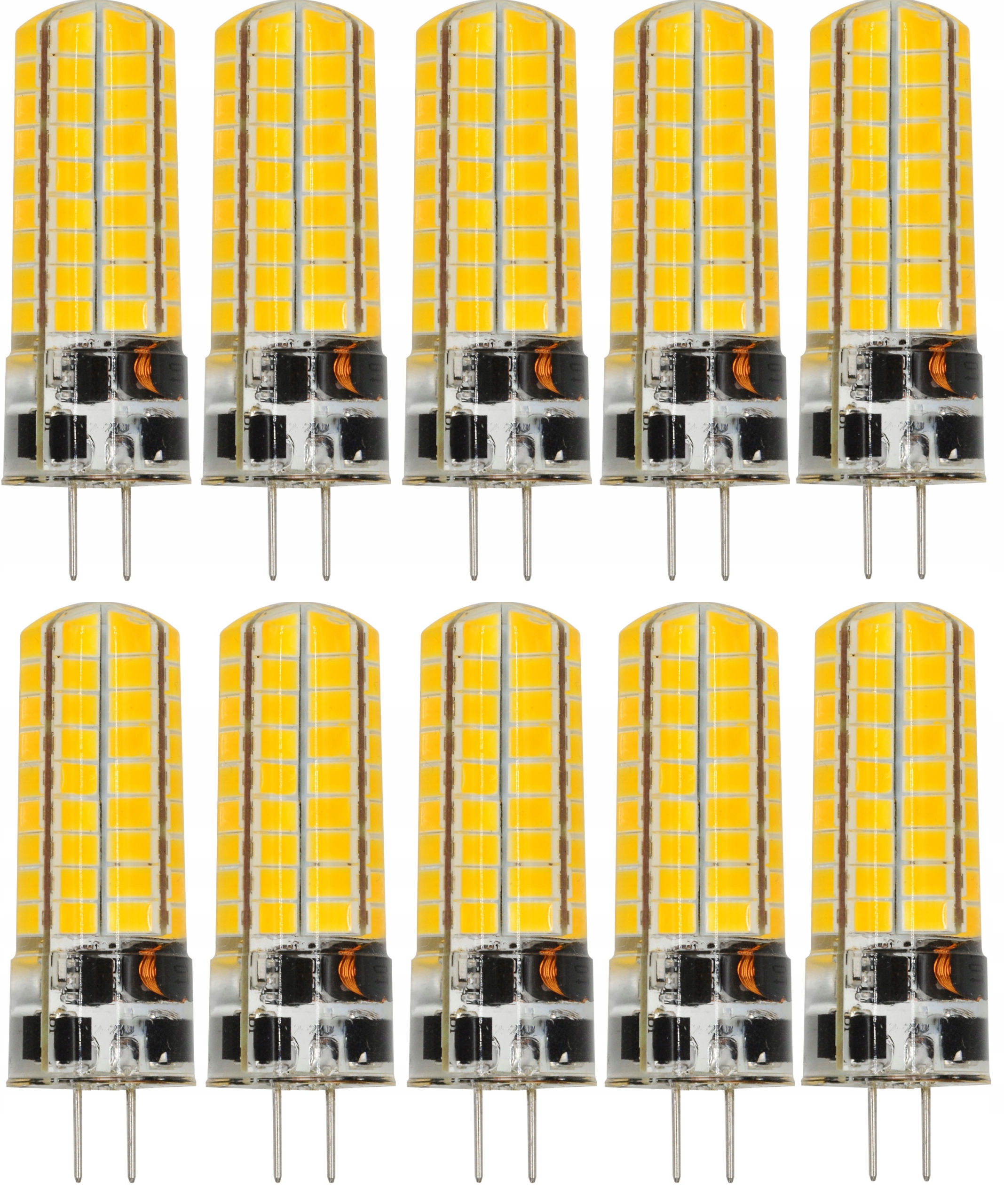 

Żarówka Led G4 6W=40W biały ciepły 10 sztuk
