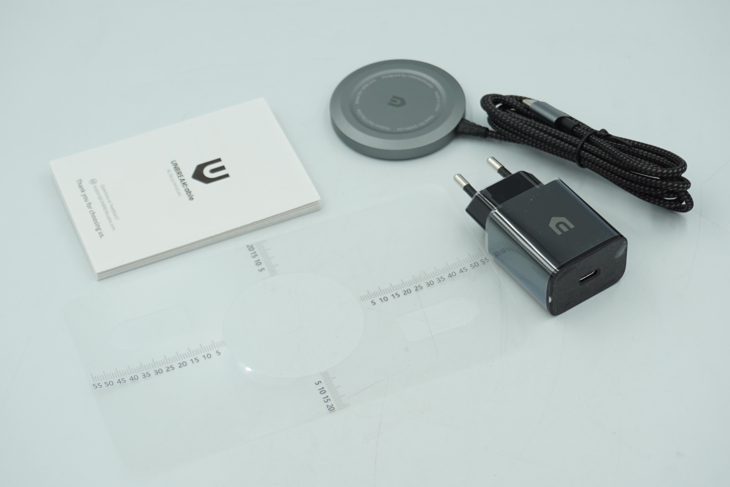 Ładowarka indukcyjna Unbreakcable 5V/9V/12V iPhone Złącza USB typ C