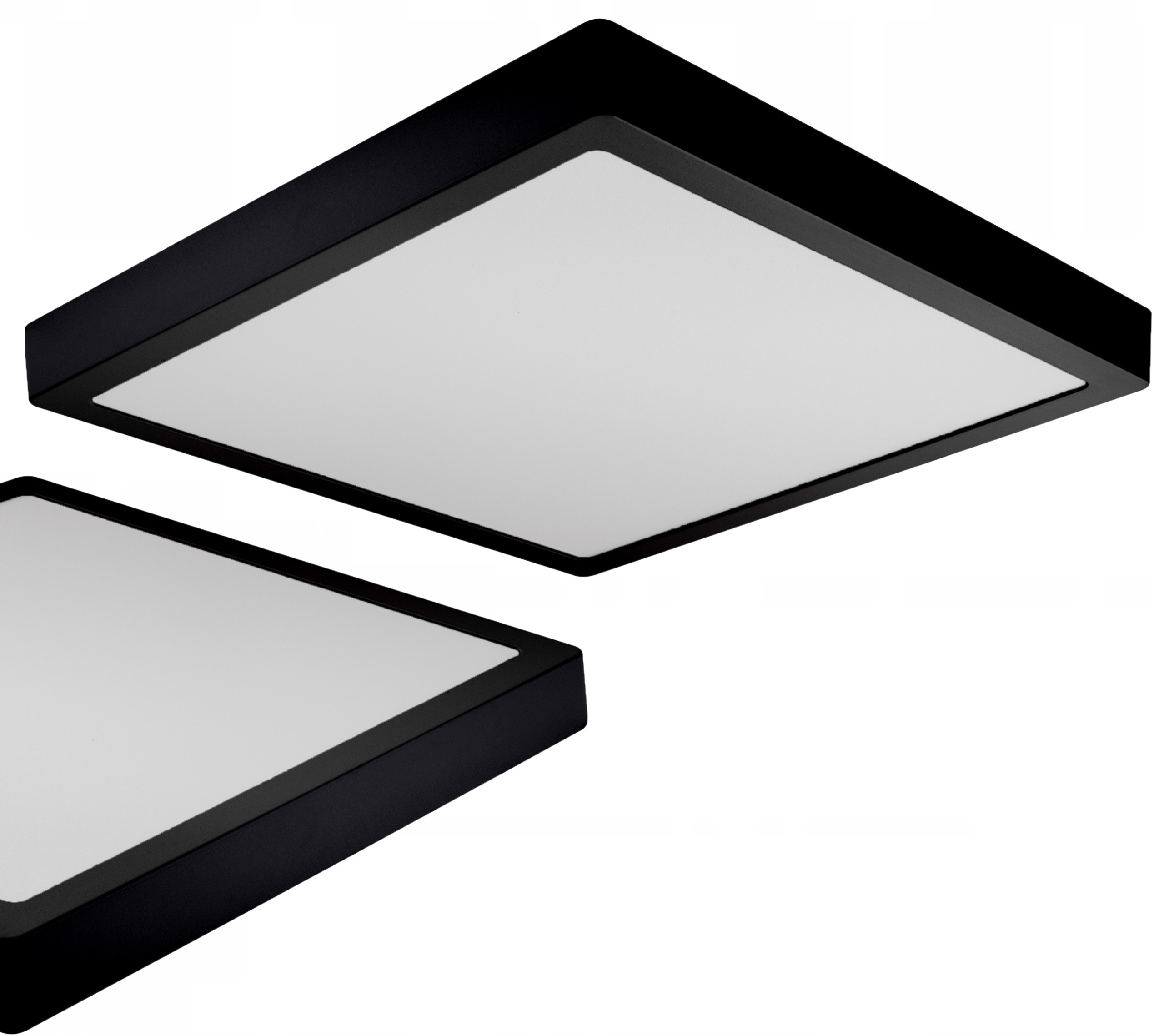 

Plafon Panel natynkowy Led 24W niemrugający Czarny