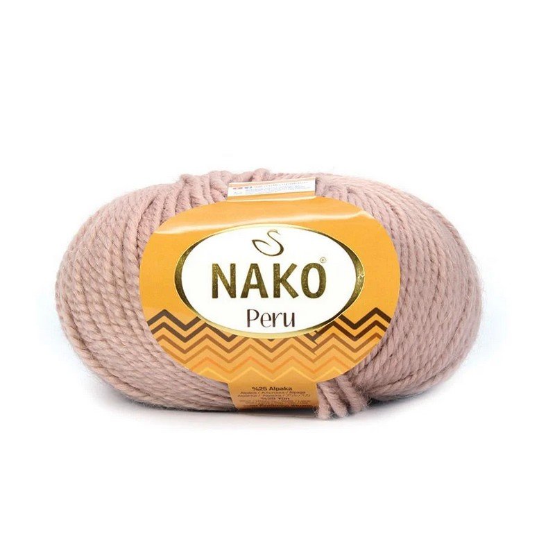Włóczka Nako Peru 100g Alpaka Wełna 10722 róż
