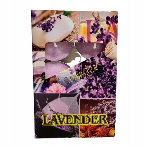 

Podgrzewacz Zapach Lavender- 6 Sztuk (12G)