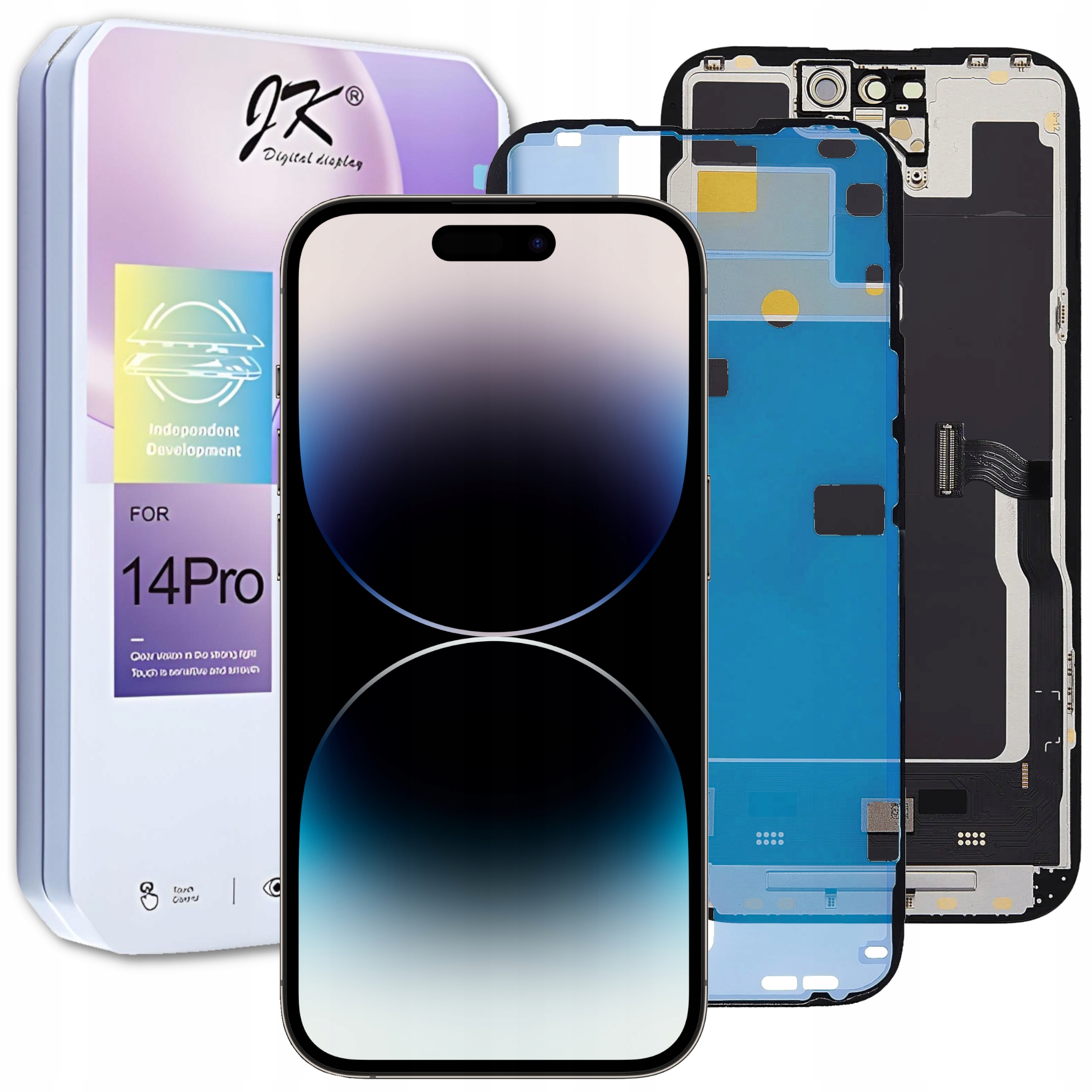 Matryca do iPhone 14 Pro LCD A2890 Ekran Uszczelka Incell wersja Jk