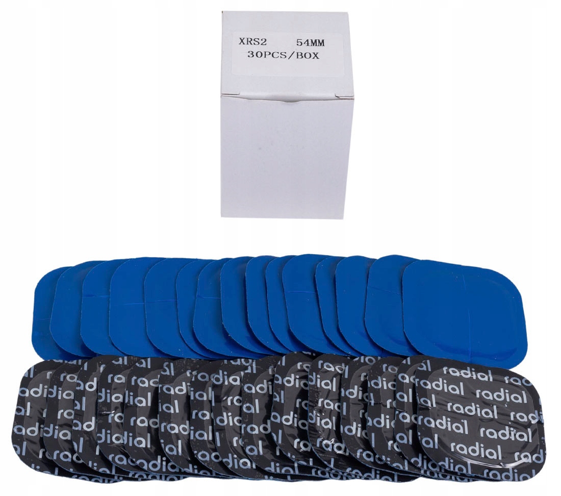 Łatki do Naprawy Opon Radialne 54 mm REDATS 30 szt Marka Redats
