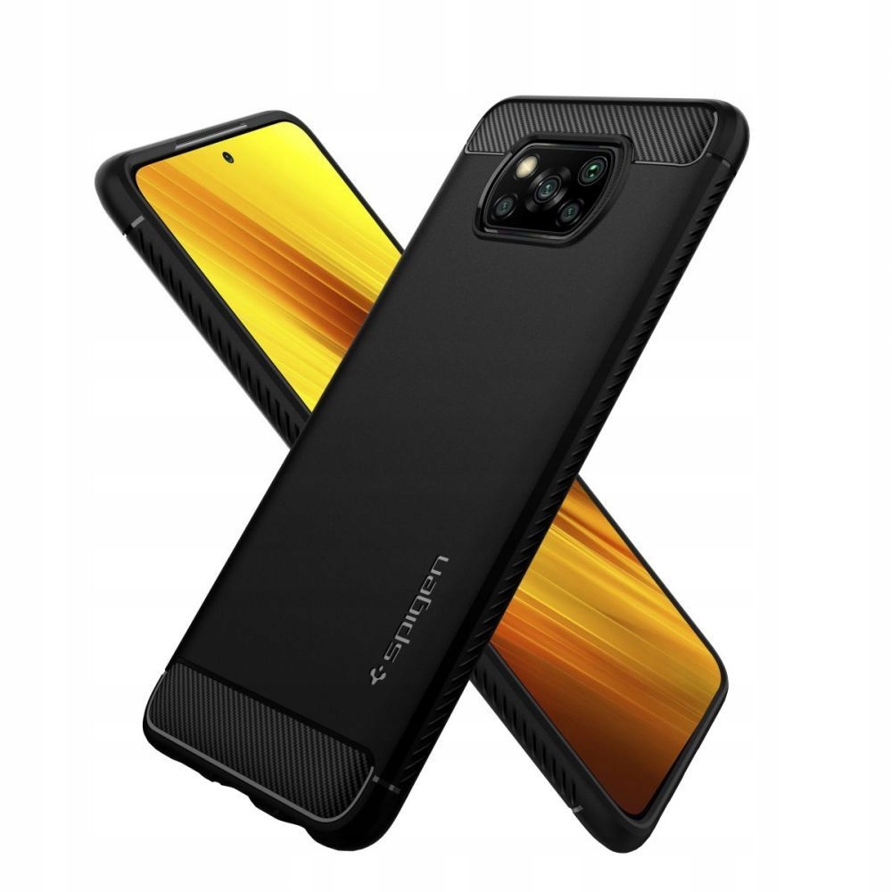 

Etui Obudowa Spigen Do Poco X3 X3 Pro Szkło
