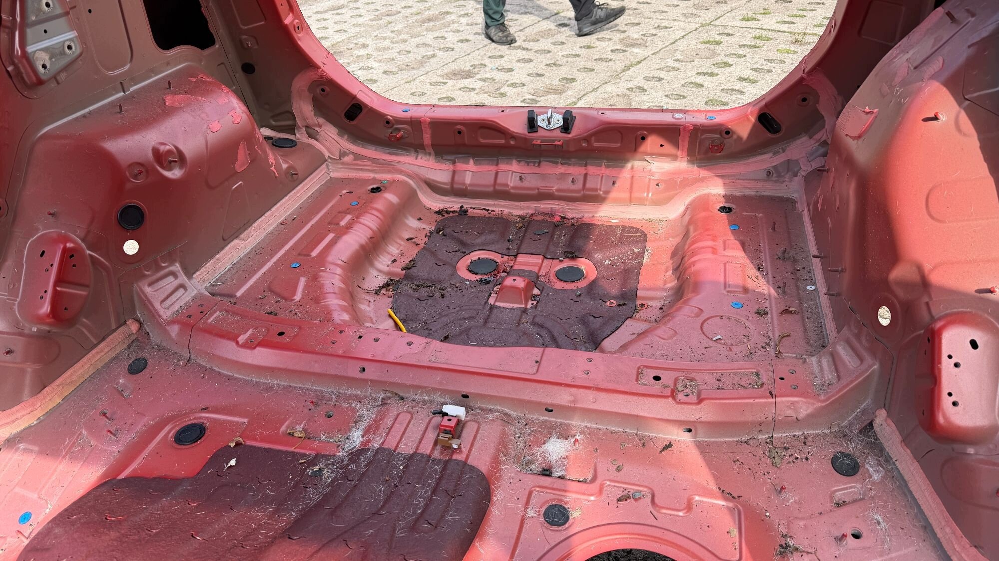 HYUNDAI KONA rear panel sump floor boot 17-23