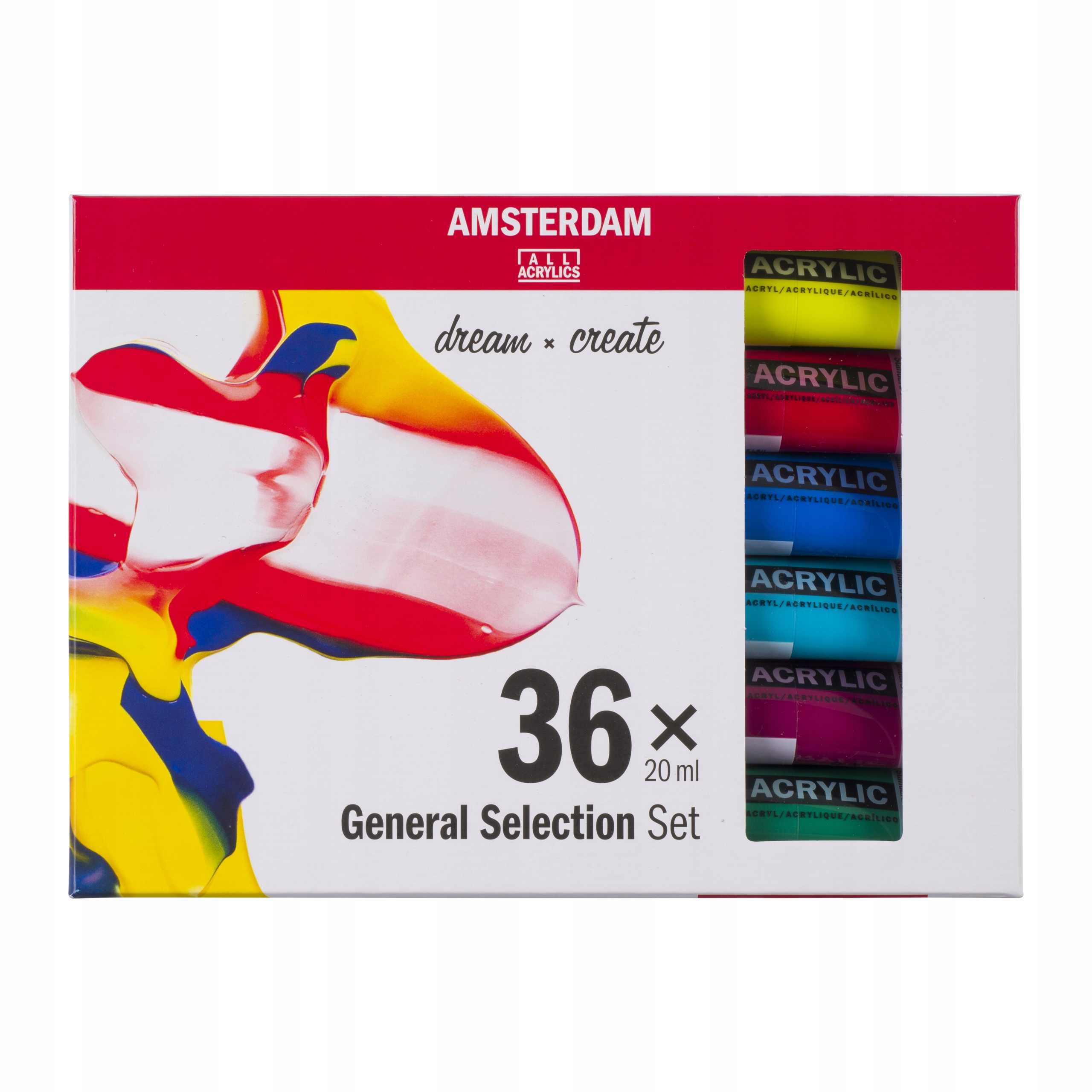 Talens Amsterdam Sada 36X20 ML General Selection