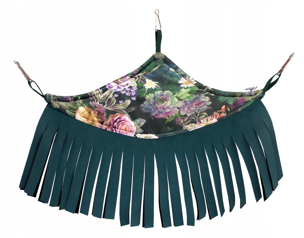 Levně Houpací Síť S Třásněmi Pro Morče 38X38 CM Romantický Koutek Boho