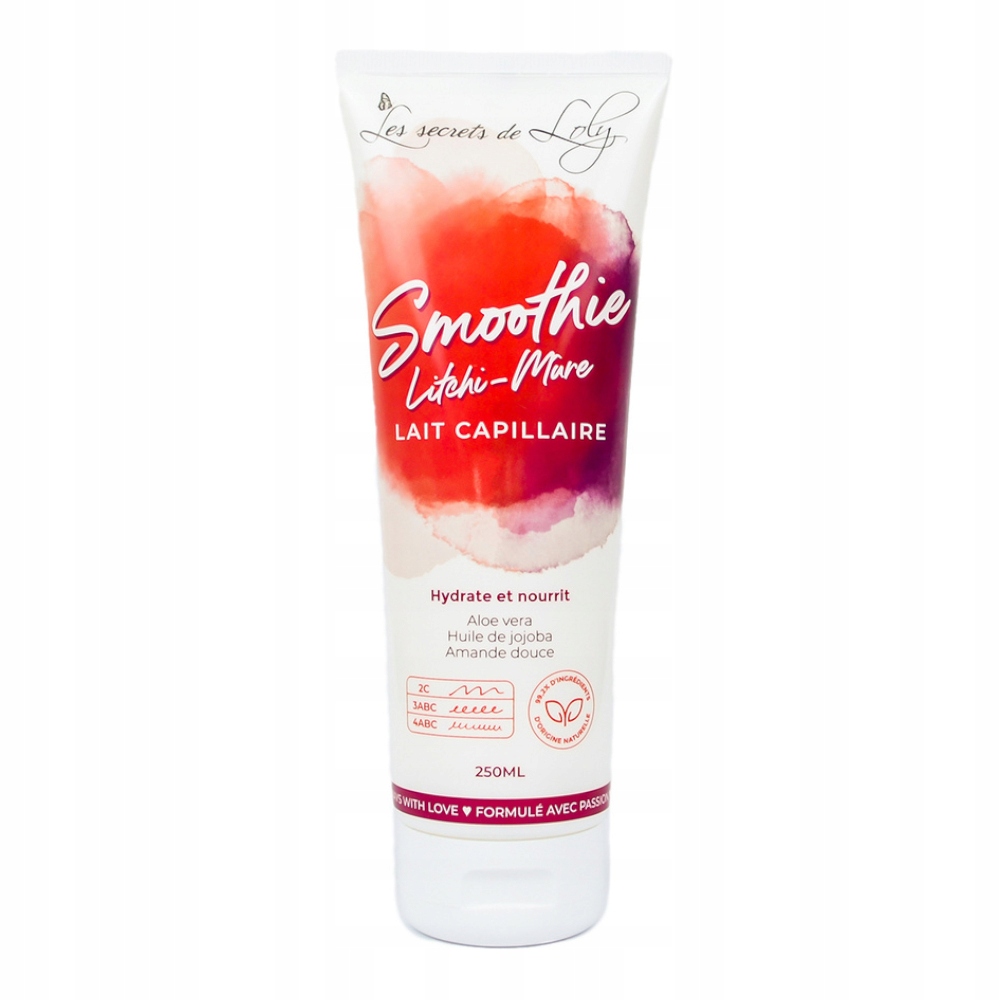 Mléko pro kudrnaté a suché vlasy Les Secrets De Loly Smoothie Litc