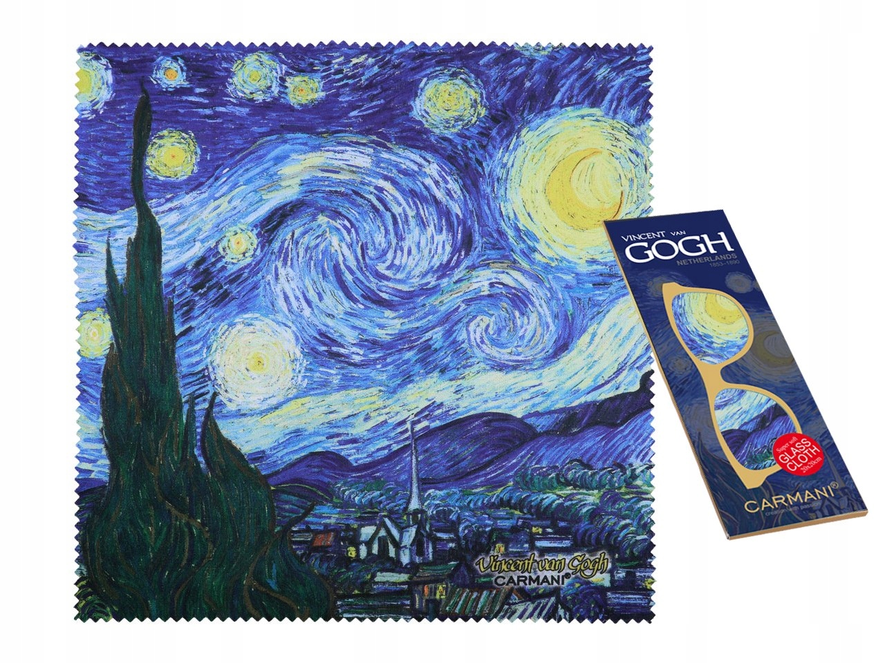 

Ściereczka do okularów Van Gogh Gwieździsta Noc