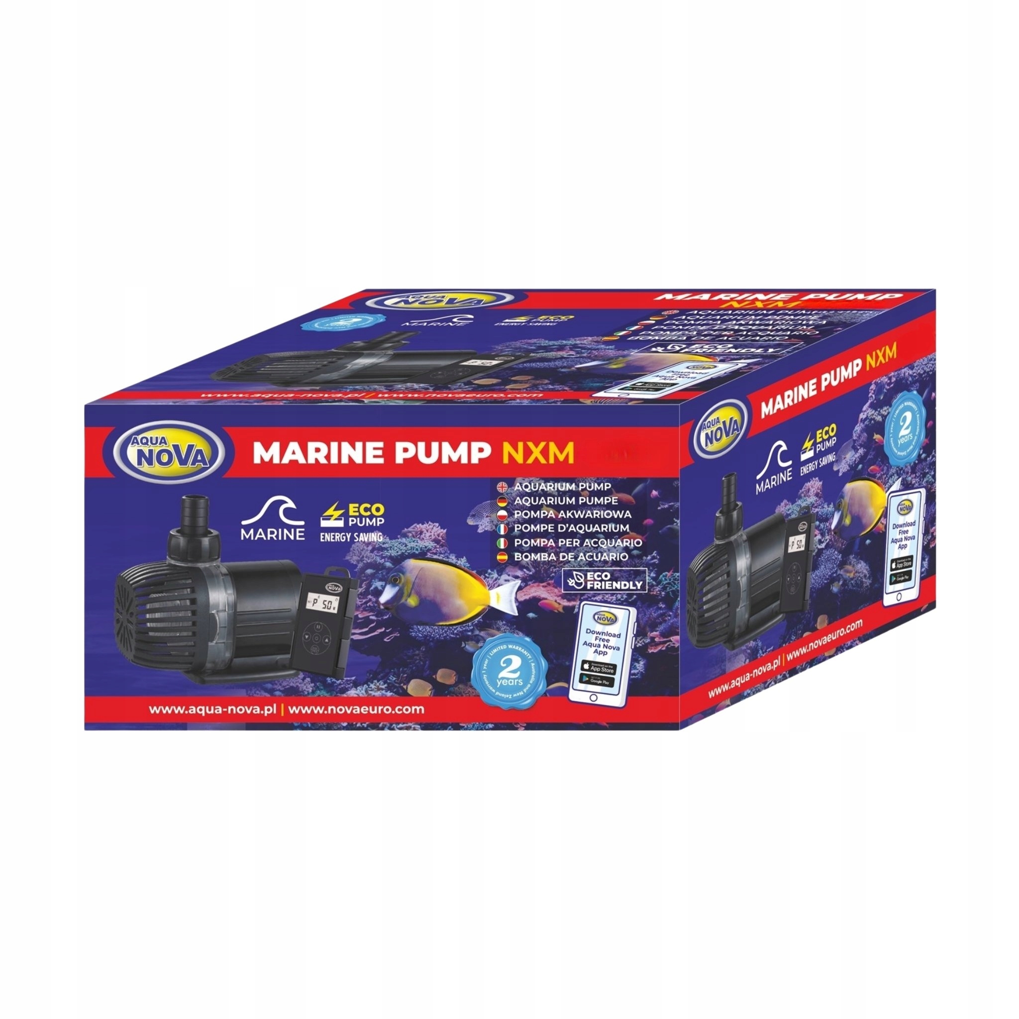 Levně Aqua Nova NXM-5000 Inteligentní oběhová pumpa s WiFi ovladačem (5000 l/h)