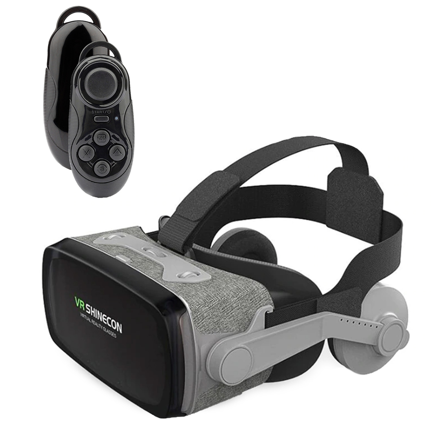 

Okulary gogle 3D Vr Shinecon G07E+Słuchawki+ pilot