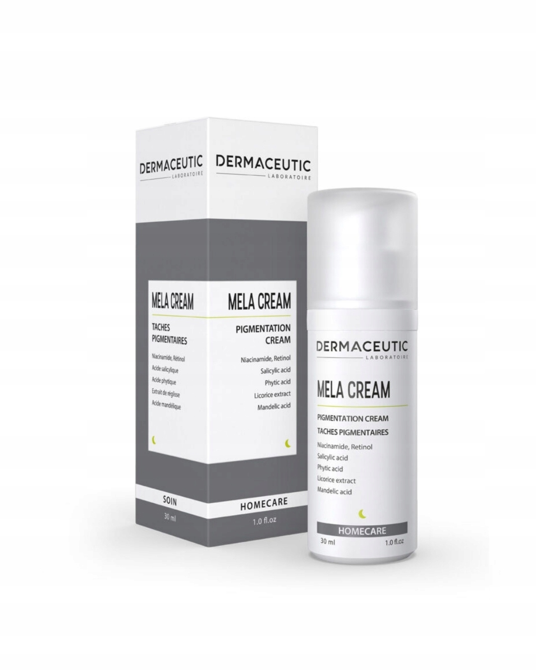 Orginał Dermaceutic Mela Cream krem na przebarwienia i trądzik 30 ml