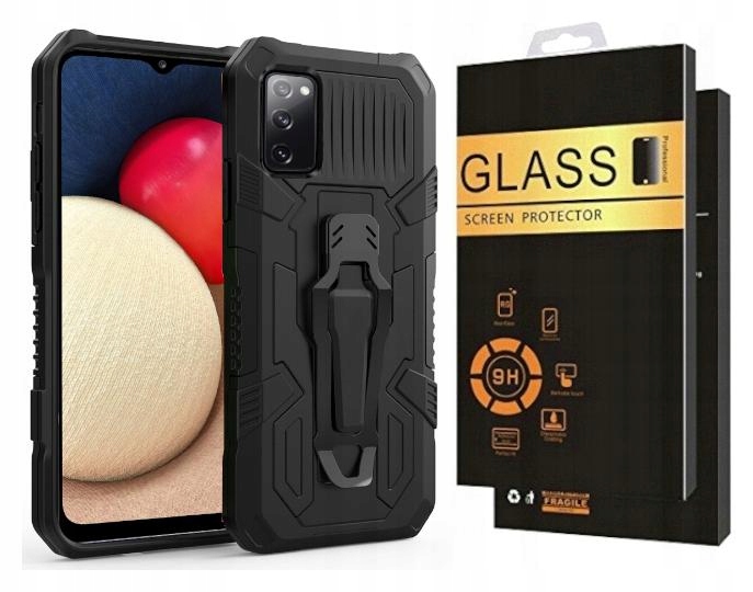 

Etui Mechanic Szkło do Samsung A02S Pancerne