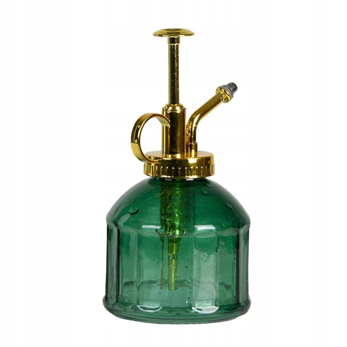 

Ozdobny Szklany atomizer spryskiwacz wody Zielony